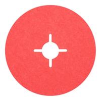 PFERD TOOLS 64178125 Keramische korrel fiberschijf Ø 125 mm Co-Cool 80 voor koel slijpen op roestvrij staal Diameter 125 mm - thumbnail