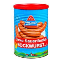 Metten - Dikke Sauerländer Bockworst - 5x 100g (500g) - thumbnail