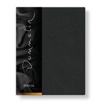 Dommelin Dommelin Laken Uni Percal 200TC 585 Donkergrijs 160x270 cm - thumbnail