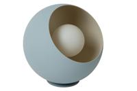 Lucide DOREDOS - Tafellamp - Ø 20 cm - 1xE27 - Pastel blauw - thumbnail