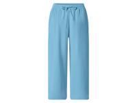 esmara Mousseline dames broek (Blauw, L (44-46)) - thumbnail
