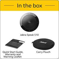 Jabra SPEAK 510 MS Conferentieluidspreker Bluetooth, USB-A 2.0 Zwart - thumbnail