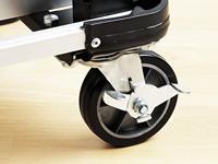 MEISTER aluminium vouwplatformwagen 150kg - thumbnail