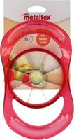 Metaltex appelsnijder rood - thumbnail