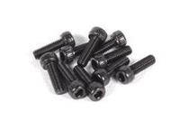 M2.6x8mm Cap Head (Black) (10pcs) (AXA0023) - thumbnail