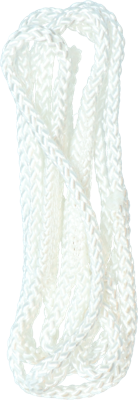Verlostouwtjes mm nylon wit