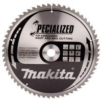 Makita Accessoires Cirkelzaagblad Hout (noest/spijker) | Embedded Tip 355x30x3,0 60T 18g - B-09547 - B-09547 - thumbnail