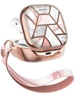 i-Blason Cosmo Beschermhoes voor Galaxy Buds Live (2020)/Pro (2021)/2 (2021), Marmer Roze - thumbnail