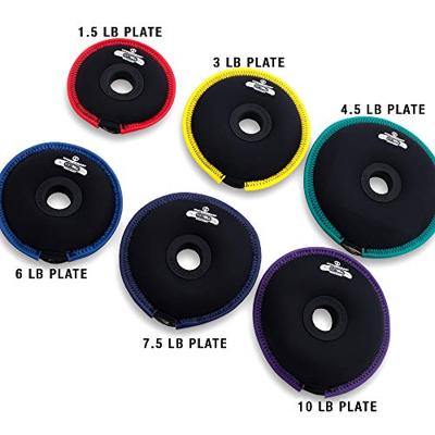 SoftBell Weight Plate 2 kg (4,5 lbs) - groen - thumbnail