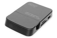 Digitus DA-70882 interface hub USB 2.0 625 Mbit/s Zwart - thumbnail