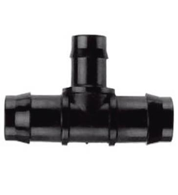 PP t-stuk slangverbinder - 13 x 13 x 13 mm