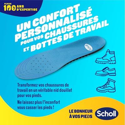 Scholl GelActiv Inlegzolen Work & Boot S Maat 35.5-40.5 Scholl GelActiv Inlegzolen Work & Boot S Maat 35.5-40.5