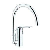 Grohe Euroeco Keukenkraan Hoge Uitloop Chroom - thumbnail