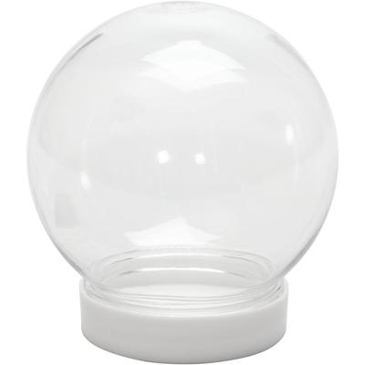 Creativ Company Sneeuwbol, h: 8,5 cm, d 8 cm, gatgrootte 4,7 cm, 1 stuk