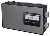 Panasonic RF-D10EG-K Draagbare DAB+ Radio Zwart/Zilver - thumbnail
