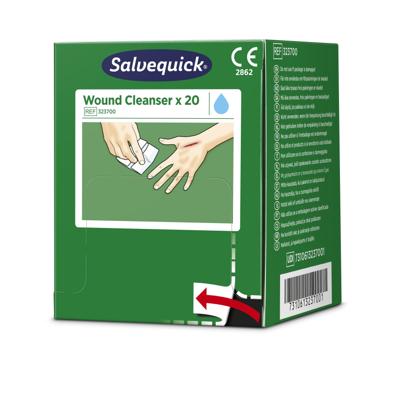 Wondreinigingsdoekjes salvequick 20st Wondreinigingsdoekjes salvequick 20st