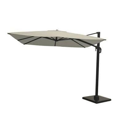 Nesling Coolfit zweefparasol gebroken wit 3 x 3 meter Nesling Coolfit zweefparasol gebroken wit 3 x 3 meter