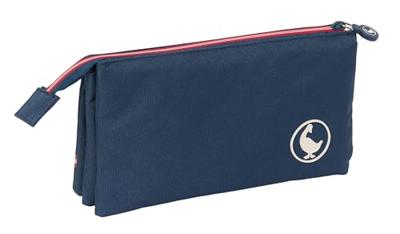 Pennenetui met 3 vakken El Ganso Classic Marineblauw 22 x 12 x 3 cm Pennenetui met 3 vakken El Ganso Classic Marineblauw 22 x 12 x 3 cm