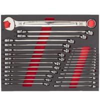 Milwaukee TOOLGUARD™ Foam inlay MAXBITE™ ringsteeksleutelset 27-delig - 4932493247 - thumbnail