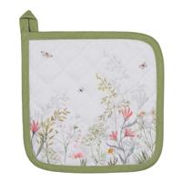Clayre & Eef Pannenlap bloemen 20x20cm - thumbnail