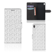Sony Xperia XA Ultra Telefoon Hoesje Stripes Dots - thumbnail