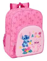 Schoolrugzak Lilo & Stitch Chill Roze 32 x 38 x 12 cm - thumbnail