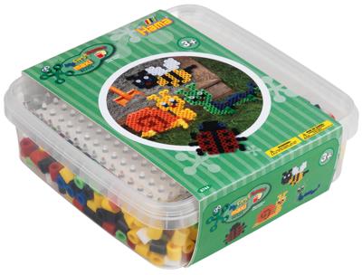 Hama 8744 Maxi Box met 600 Strijkkralen + Grondplaat
