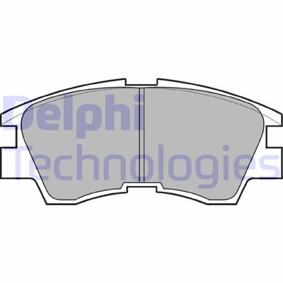 Remblokkenset, schijfrem LP633 Remblokkenset, schijfrem LP633