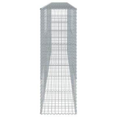 Schanskorf 500x50x150 cm gegalvaniseerd ijzer zilverkleurig