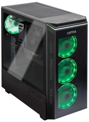 CAPTIVA Advanced Gaming I74-815 Intel® Core™ i7 i7-12700KF 16 GB DDR4-SDRAM 1 TB SSD NVIDIA GeForce RTX 4060 Ti Windows 11 Home PC Black