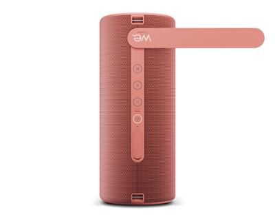LoeWE Draagbare Draadloze Luidspreker - Wij. HEAR 2 - Bluetooth - 60W - IPX6 - Batterijduur 17 uur - Koraalrood