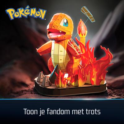 Pokemon Charmander 4D bouwpuzzel modelbouwset - thumbnail