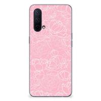 OnePlus Nord CE 5G | TPU Case | White Flowers - thumbnail