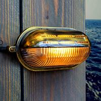 Gulf Scheepslamp brons - thumbnail