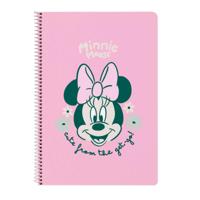 Ringmap Minnie Mouse Minty Roze A4 21.5 x 31 x 1 cm - thumbnail