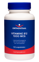 OrthoVitaal Vitamine B12 1000mcg 100 Zuigtabletten - thumbnail