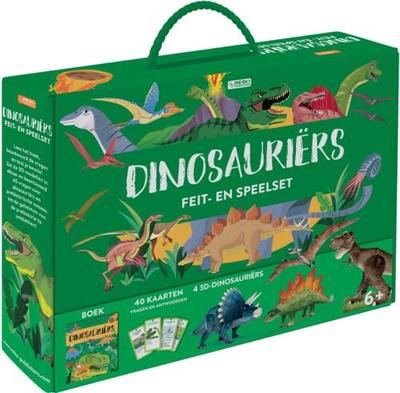 Rebo Publishers Dinosauriers - feit- en speelset