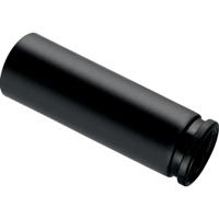 PE aansluitbuis 90/90mm geberit horizontale aansluiting - thumbnail
