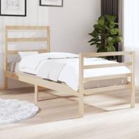 Bedframe massief grenenhout 90x190 cm - thumbnail