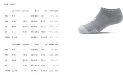 Sokken Under Armour Performance Zwart 36-41 Fitness - Maat: 36,5-42