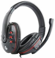 Gembird GHS-402 hoofdtelefoon/headset Bedraad Hoofdband Gamen Zwart - thumbnail