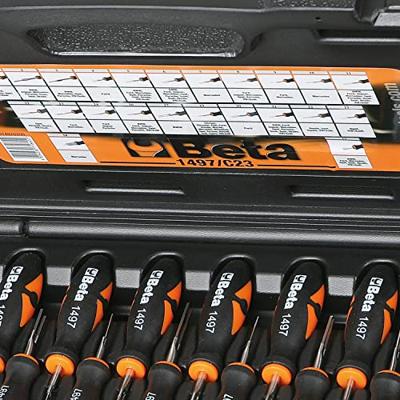 Beta 1497/C23 Contacten verwijderingsset | 23 delig | in koffer - 014970200