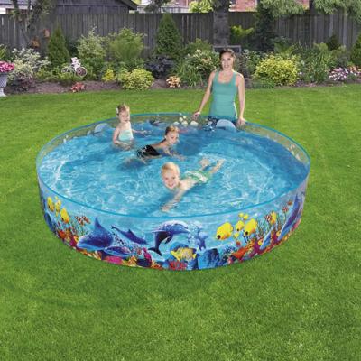 Bestway zwembad fill &apos;n fun odyssey 244x46 cm