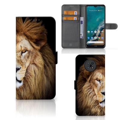 Nokia G50 | Telefoonhoesje | Met pasjeshouder | Leeuw