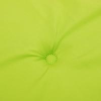 VidaXL Tuinstoelkussens 2 st 100x50x3 cm oxford stof heldergroen - thumbnail