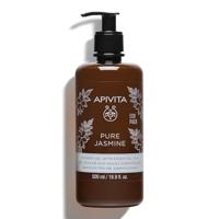 Apivita Pure Jasmine Shower Gel with Essential Oils 500ml - thumbnail