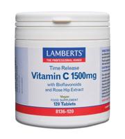 Lamberts Vitamine C 1500 mg Time Release & Bioflavonoiden Tabletten - thumbnail