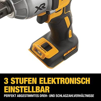 DeWALT DCF897NT Accu slagmoersleutel 950Nm 3/4" frictiering 18V XR Basic Body in TSTAK - thumbnail