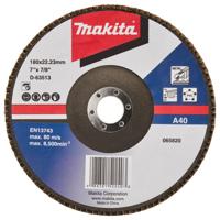 Makita Accessoires Lamellenschuurschijf 180mm A40 - D-63513-10 D-63513-10 - thumbnail