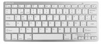 Toetsenbord Silver HT Teclado Inalámbrico Colors Edition - Blanco Qwerty Spaans Zilverkleurig - thumbnail